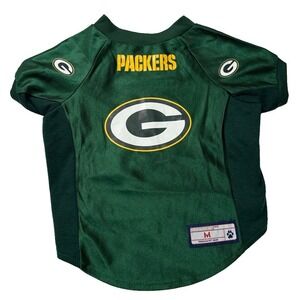 Pets Green Bay Packers Jersey Dog Sz M  NFL Licensed Little Earth Prod.
